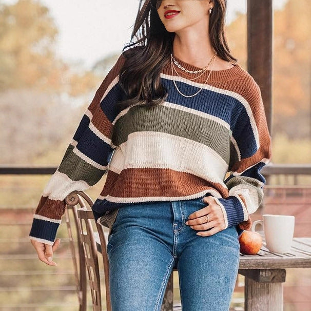 Pull à manches longues pour femme