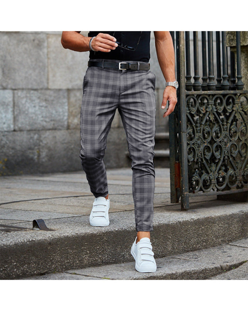 Pantalons pour hommes amples et fins