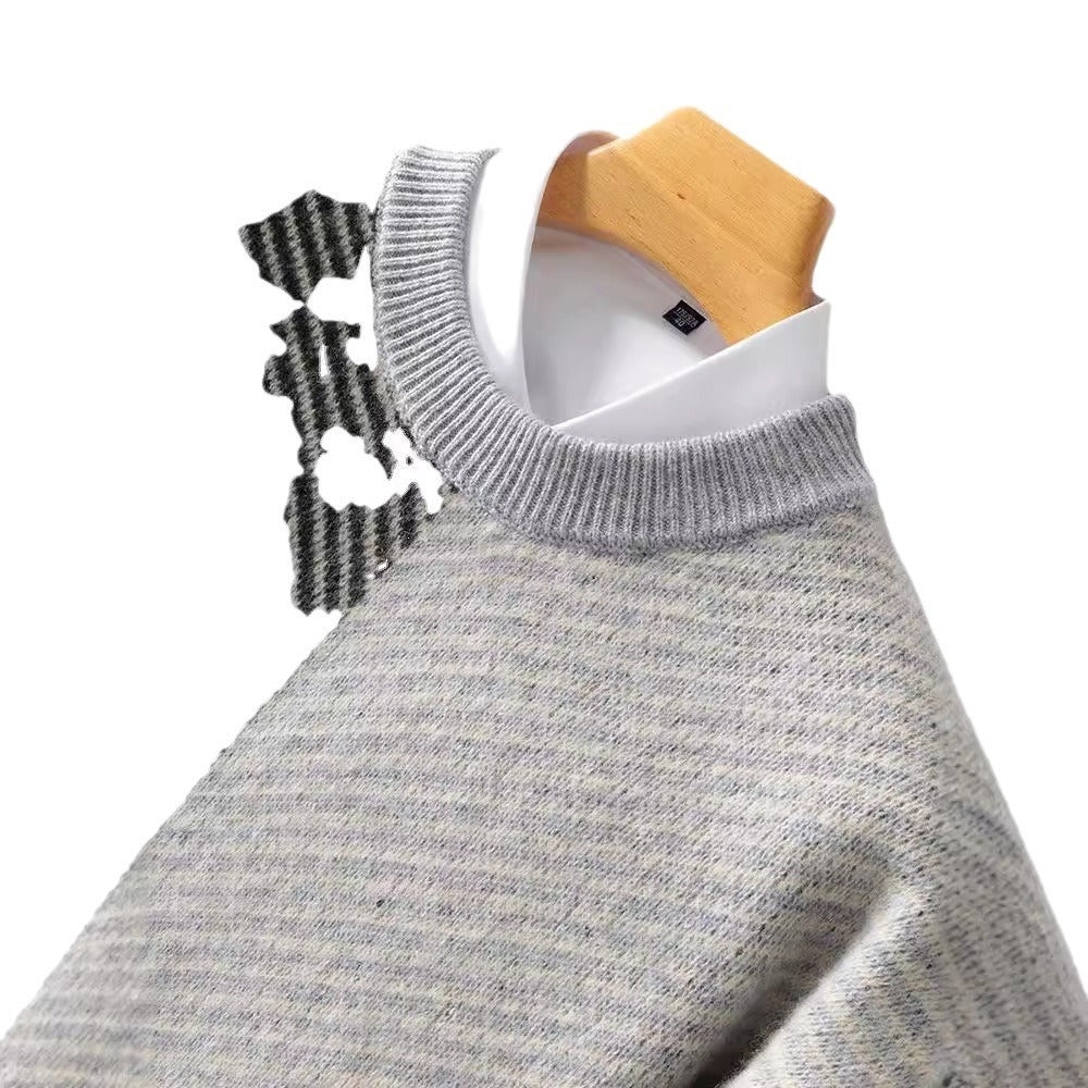 Pull en laine personnalisé pour homme, nouvelle mode