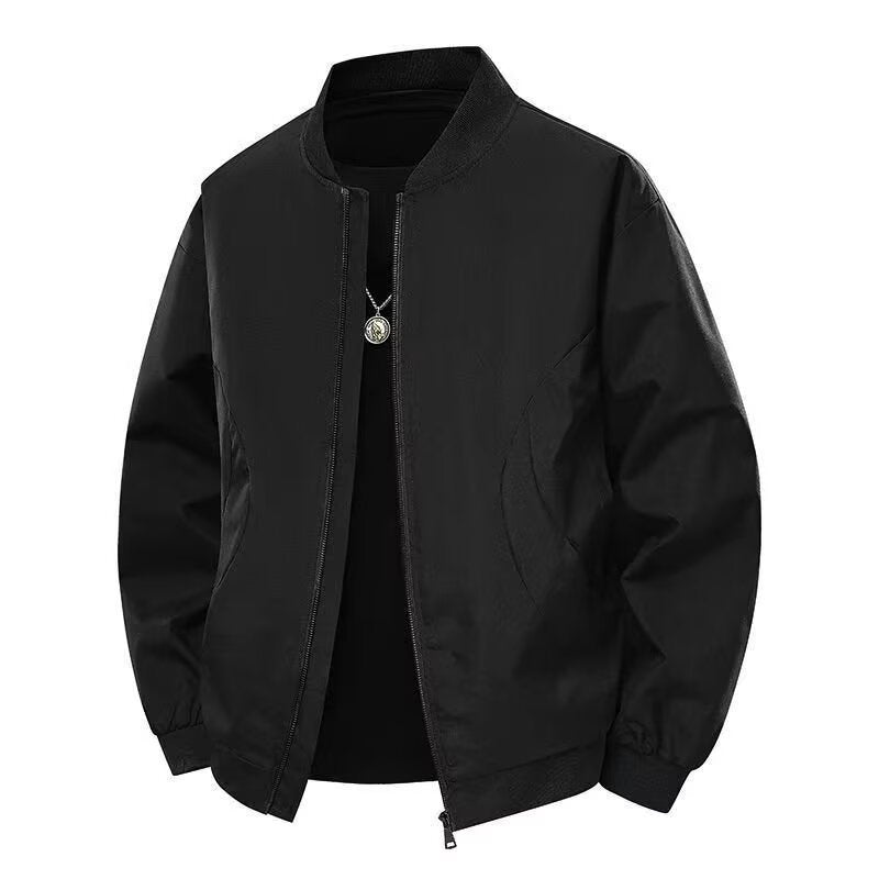 Veste ample à revers de grande taille de haute qualité