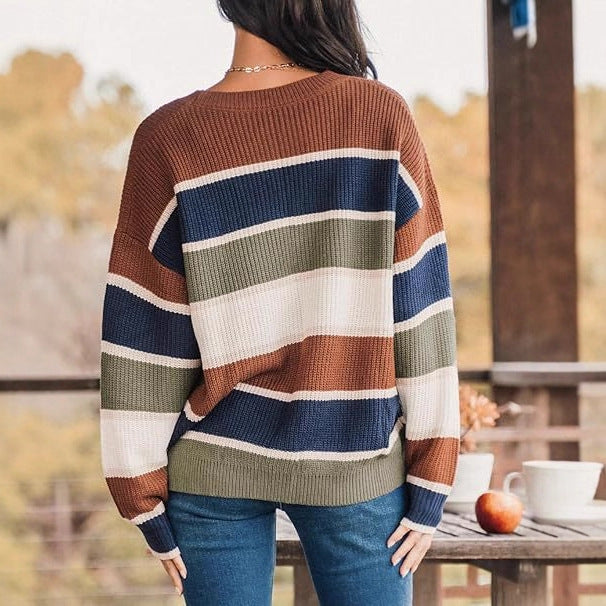 Pull à manches longues pour femme