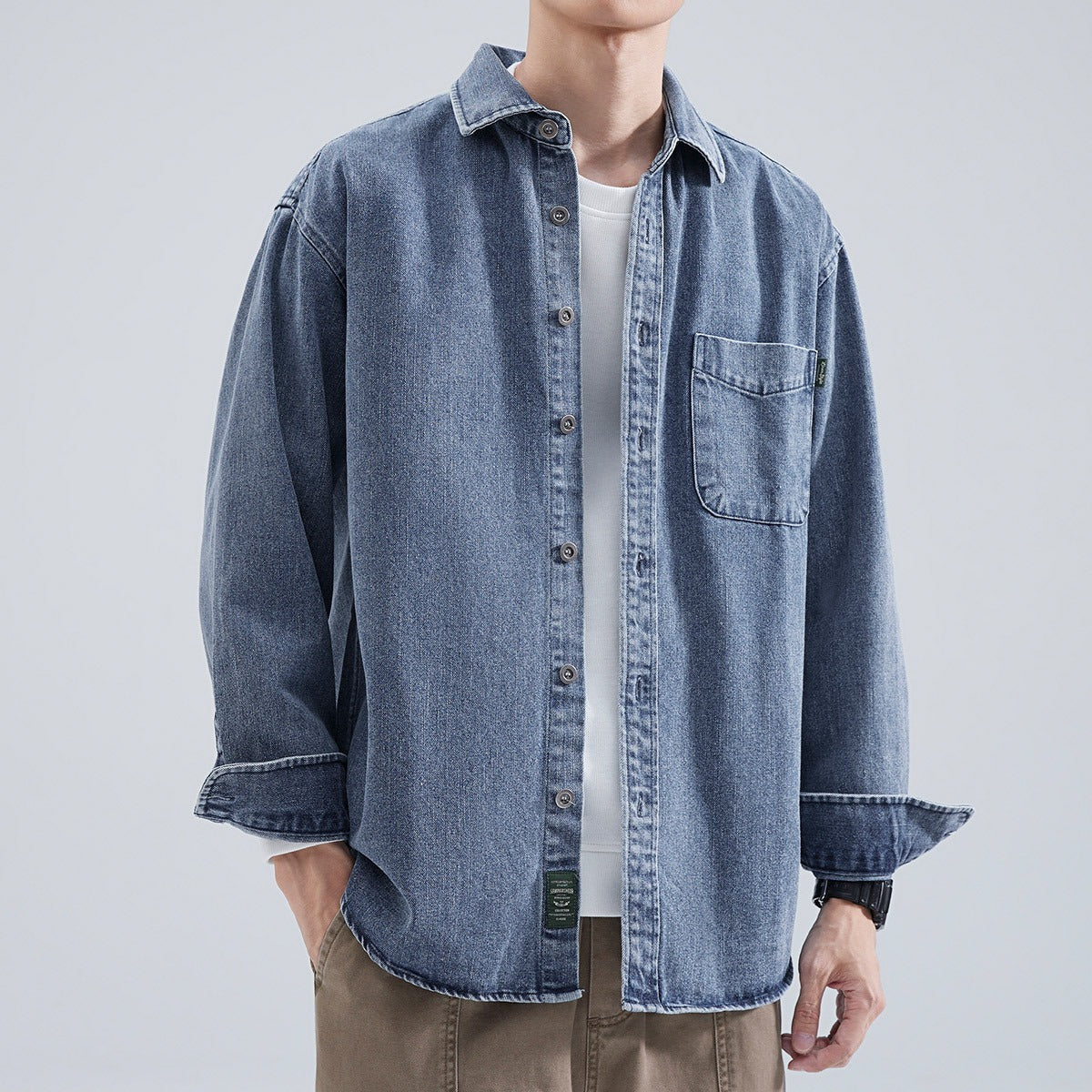 chemise d'automne décontracté