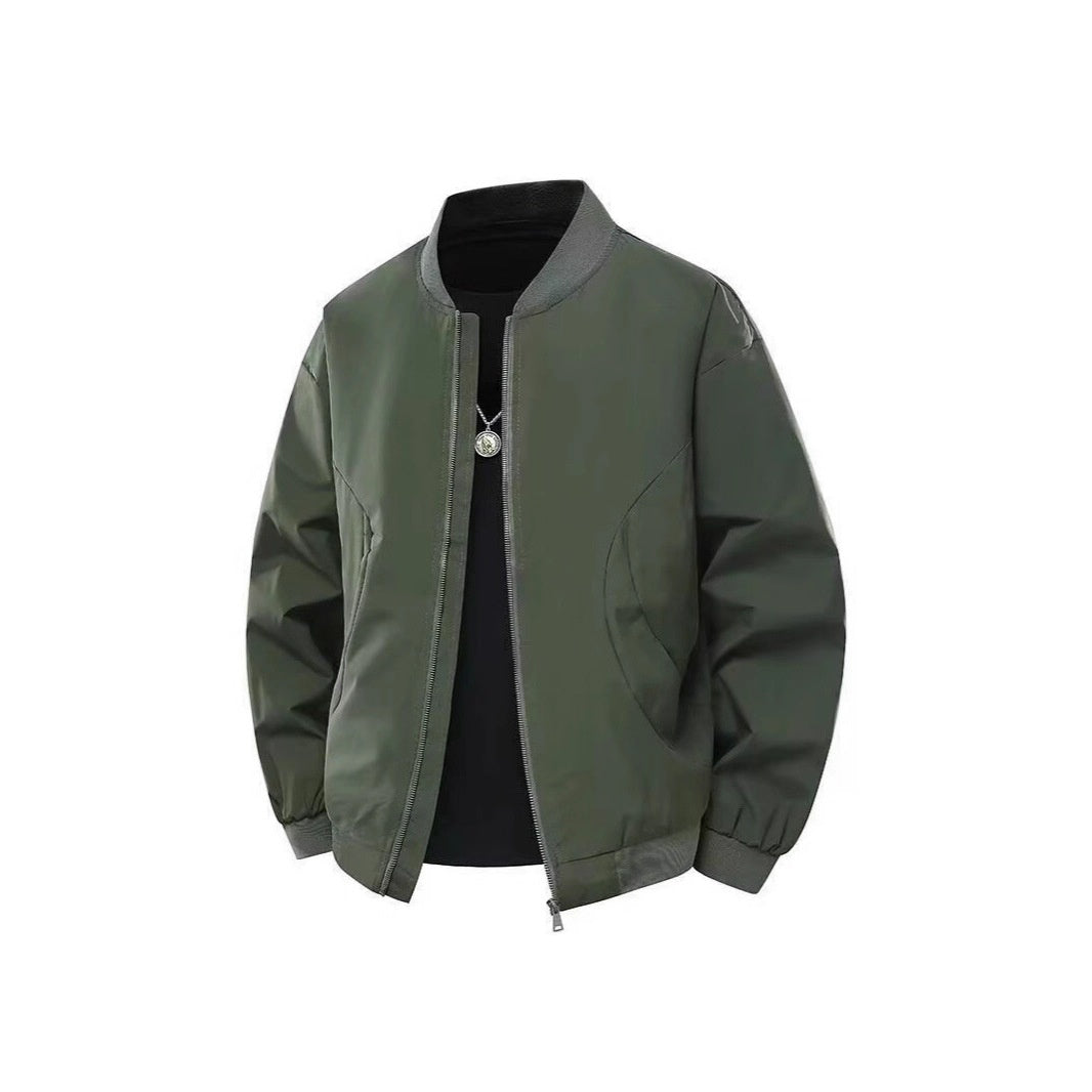 Veste ample à revers de grande taille de haute qualité