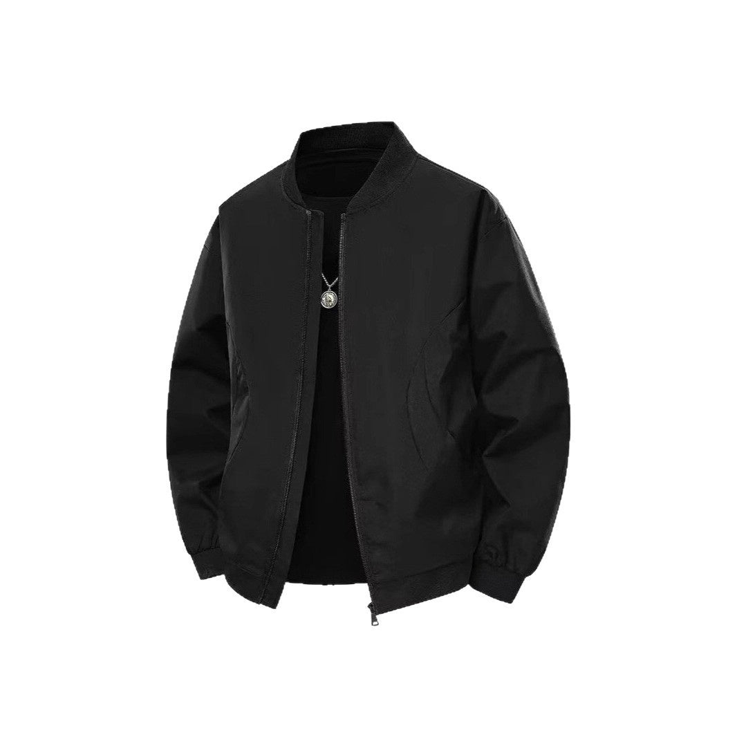 Veste ample à revers de grande taille de haute qualité