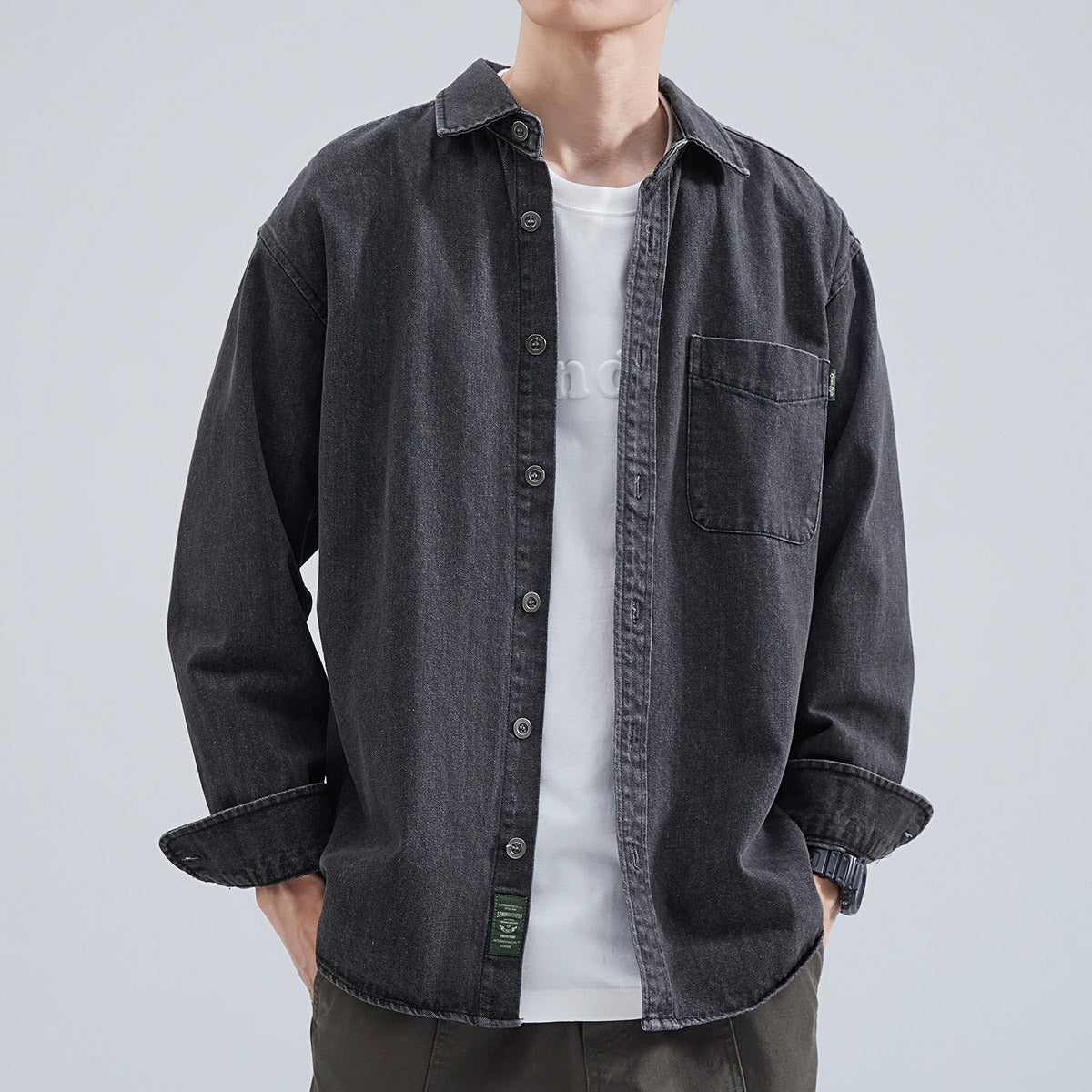 chemise d'automne décontracté