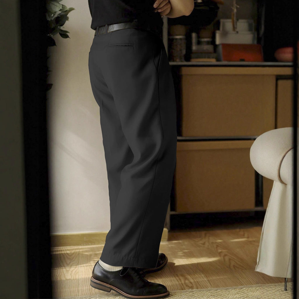 Pantalons décontractés pour hommes, coupe ample, coupe droite, jambes larges