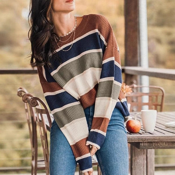 Pull à manches longues pour femme