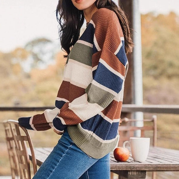 Pull à manches longues pour femme