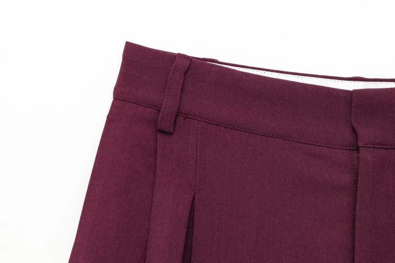 TRAF femmes printemps nouveau costume décontracté ensemble double