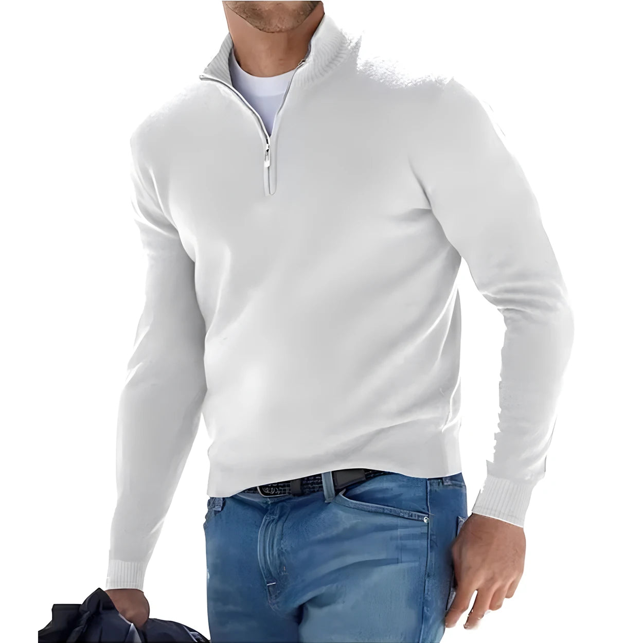 Pull à manches longues pour hommes