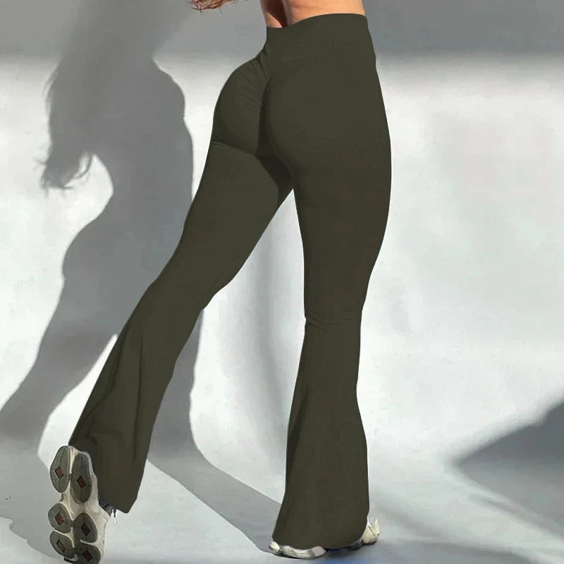 Taille haute entraînement Yoga Leggings Fitness bout à bout Scrunch fesses sport pantalons de gymnastique femmes