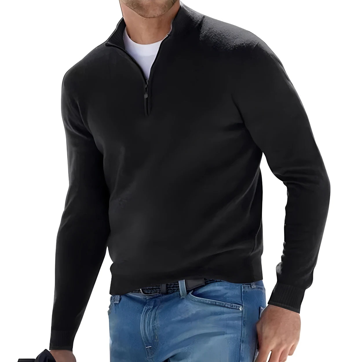Pull à manches longues pour hommes