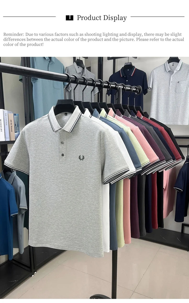 new men's polo shirt business
