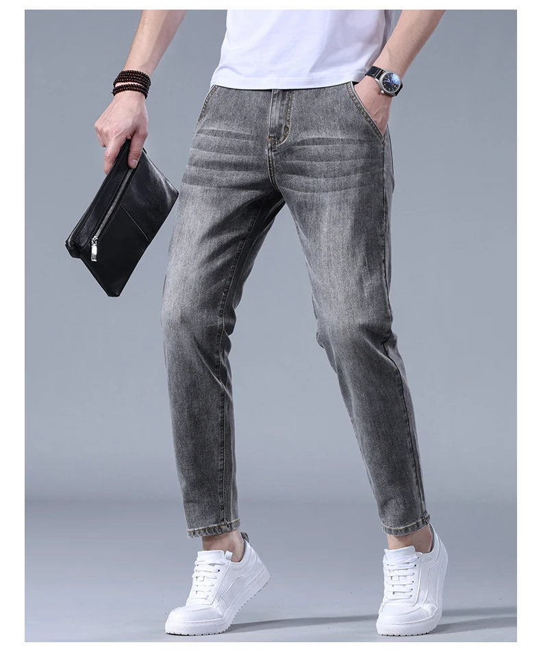 Jean extensible pour hommes, Denim extensible