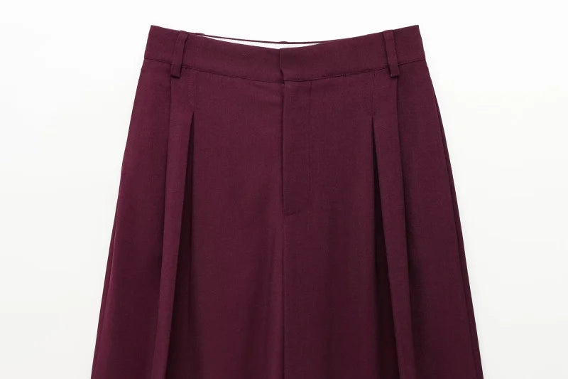 TRAF femmes printemps nouveau costume décontracté ensemble double