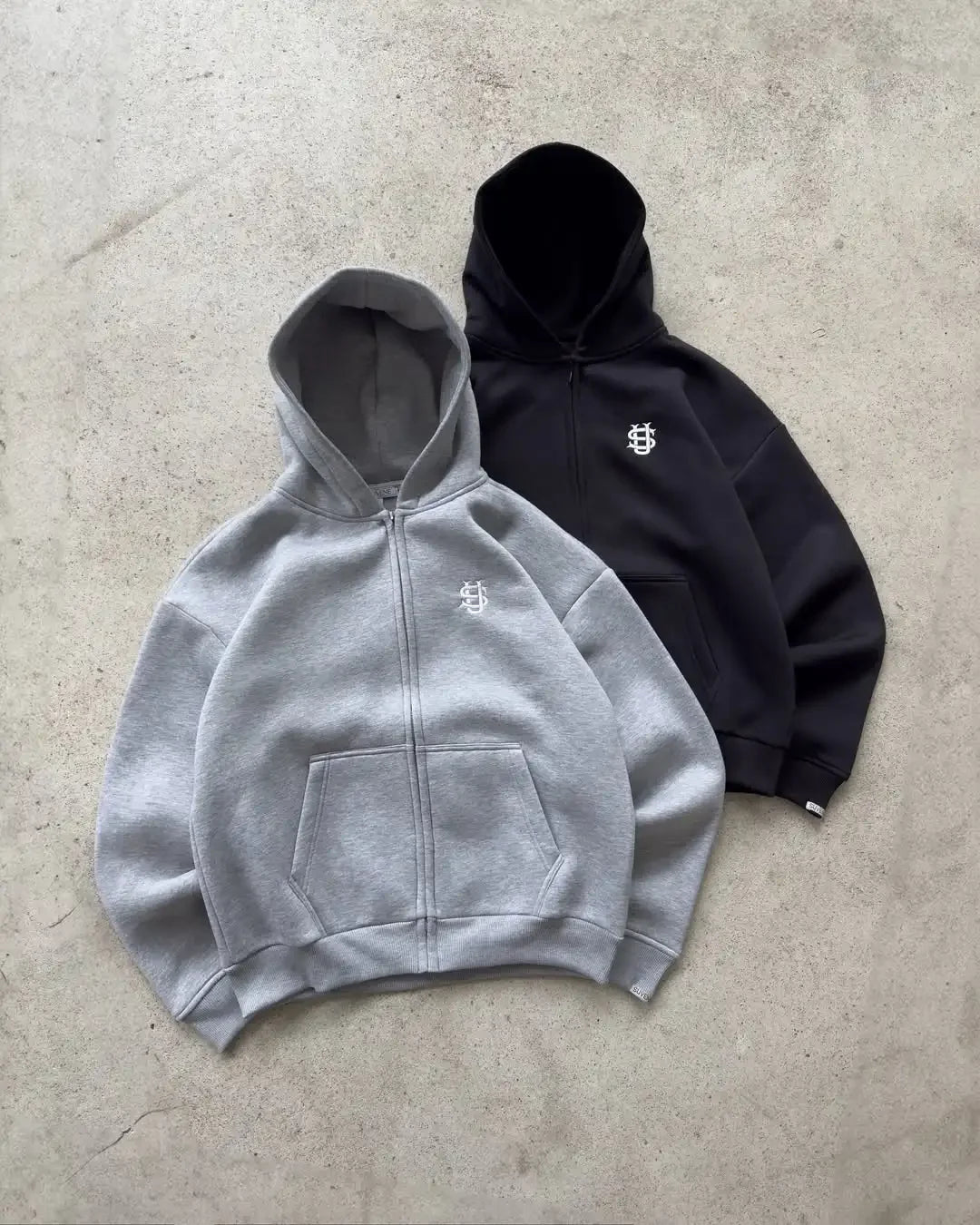 2025 nouvelle lettre broderie fermeture éclair décontracté hommes costume Y2K hommes Harajuku mode femmes rétro sweats à capuche Couple sweats pantalons de survêtement