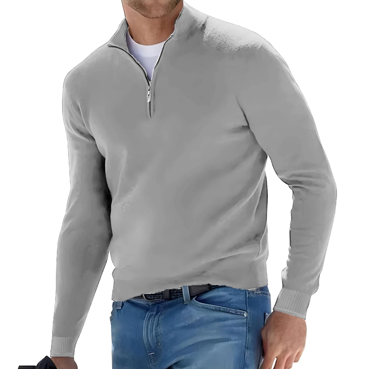 Pull à manches longues pour hommes