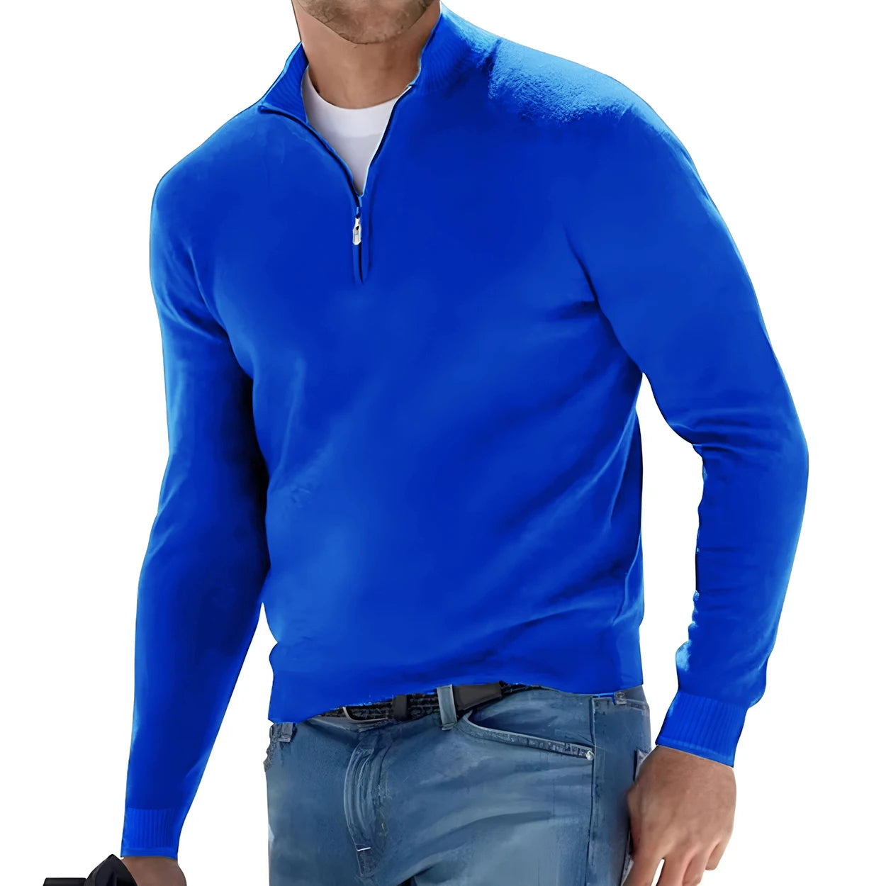 Pull à manches longues pour hommes