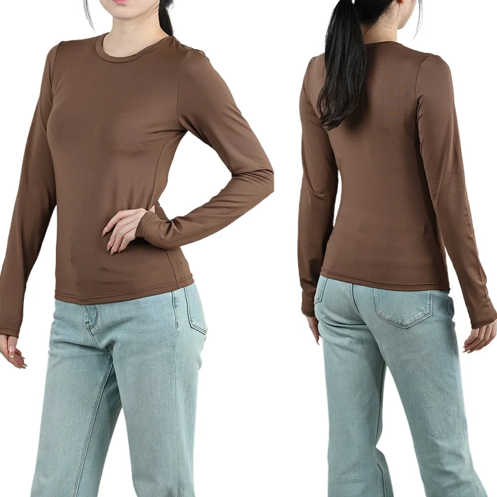 T-shirt à manches longues pour femmes