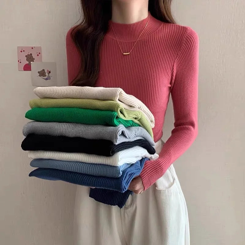 Long-sleeved sweater for women