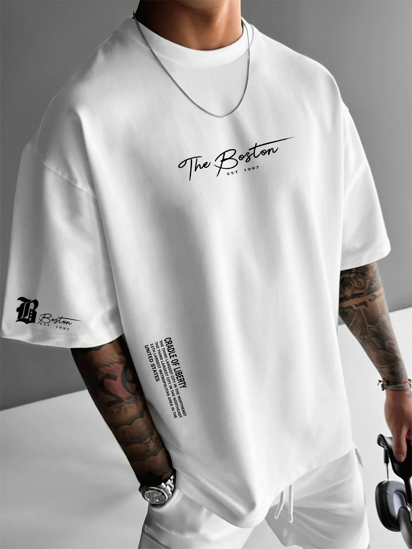 Hommes d'été 100 coton  T-shirt