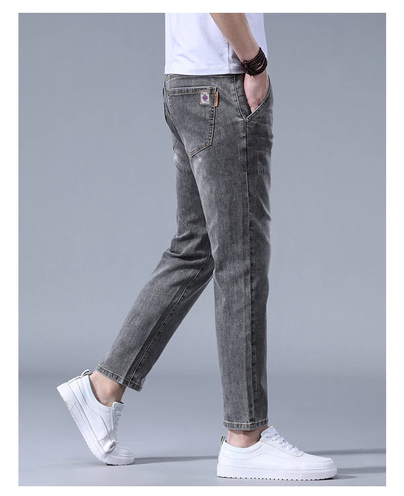 Jean extensible pour hommes, Denim extensible