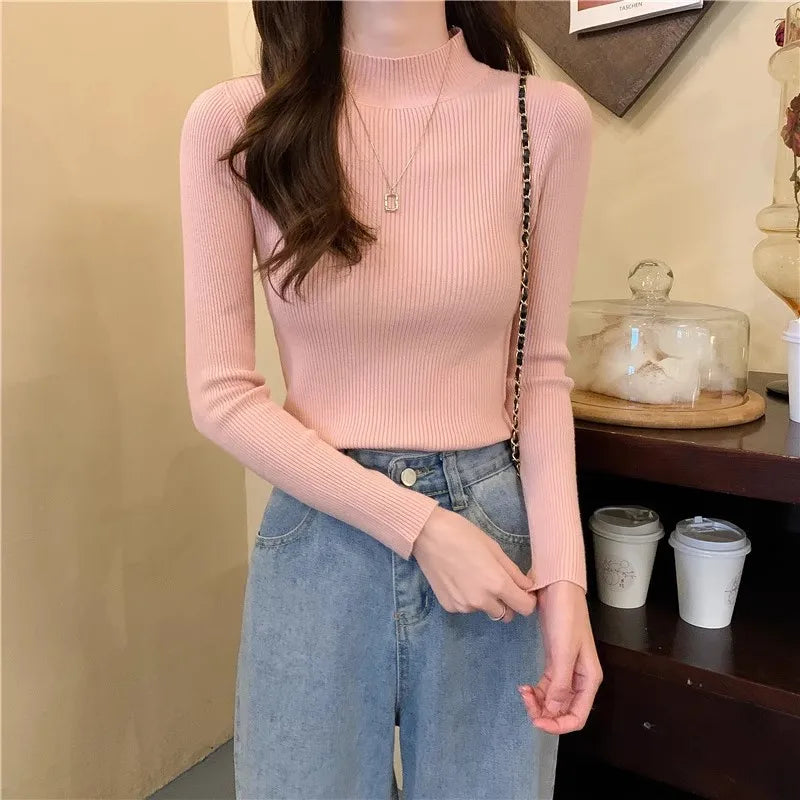 Long-sleeved sweater for women