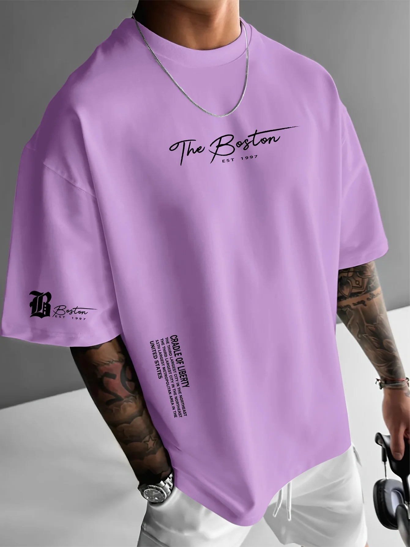 Hommes d'été 100 coton  T-shirt