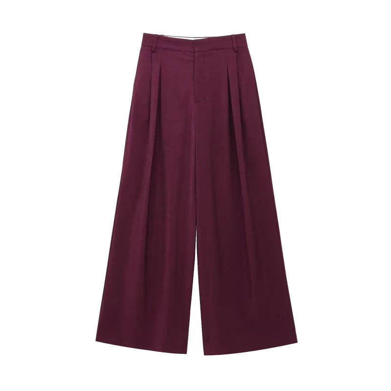 TRAF femmes printemps nouveau costume décontracté ensemble double