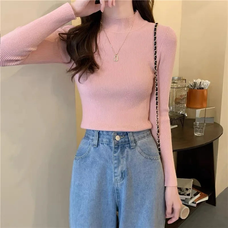 Long-sleeved sweater for women