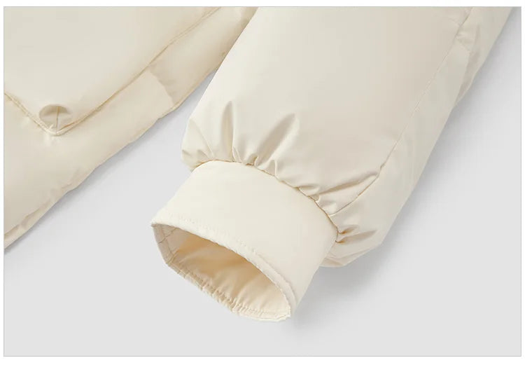 Semir vers le bas manteau femmes longue trois résistant coupe-vent chaud 2025 hiver nouvelle veste polyvalente à capuche ample