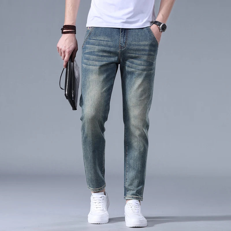 Jean extensible pour hommes, Denim extensible