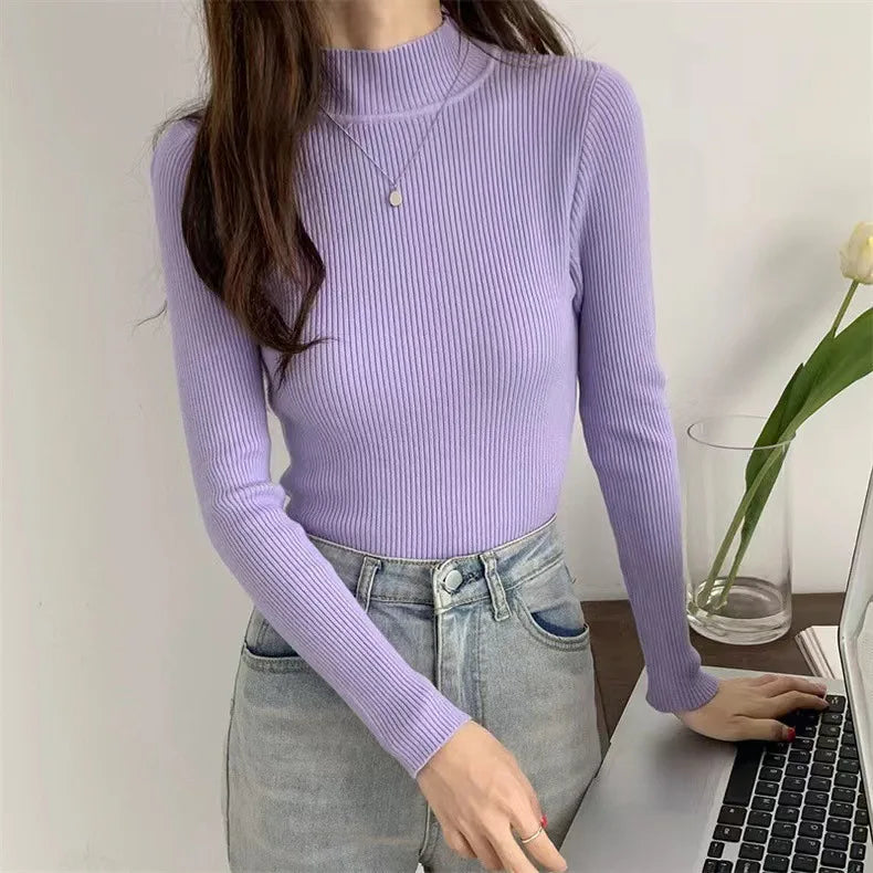 Long-sleeved sweater for women