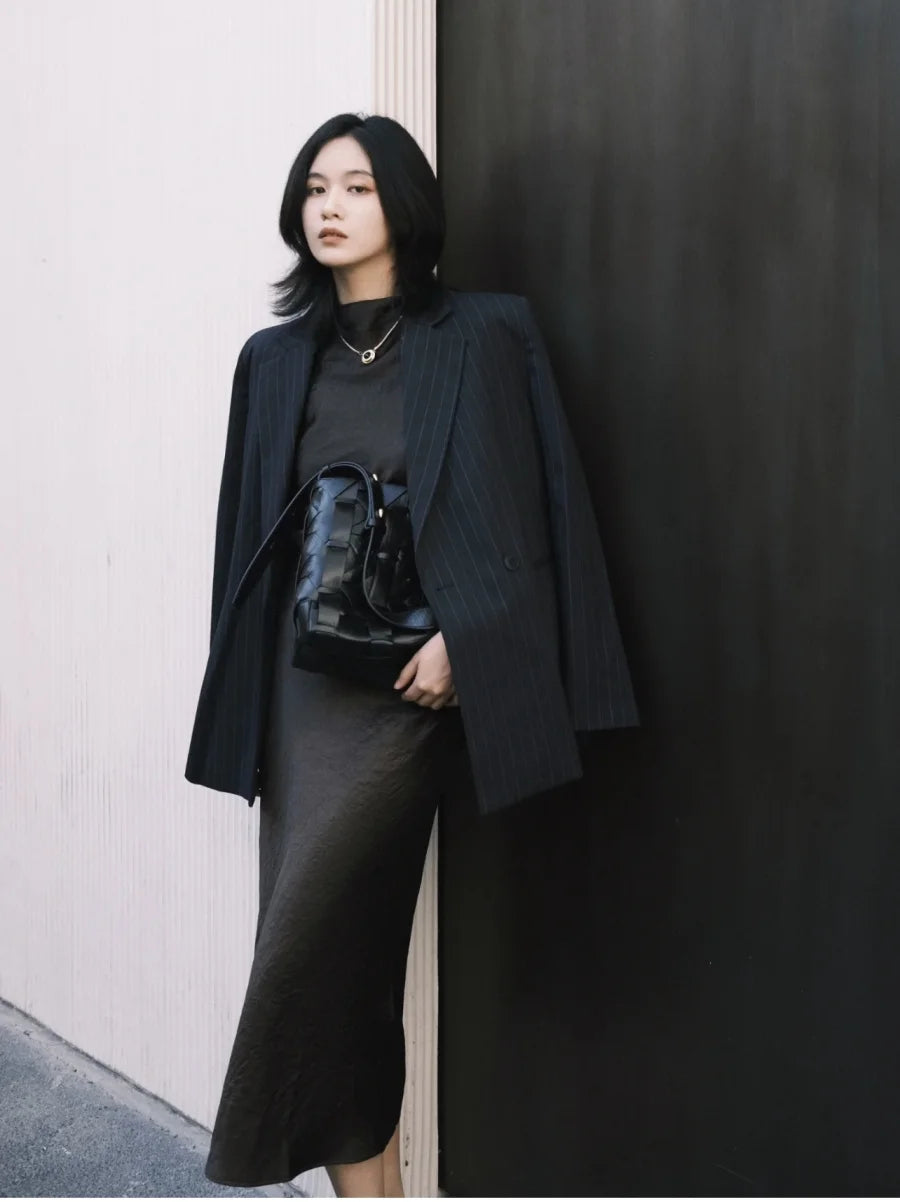 Veste de costume ample pour les femmes