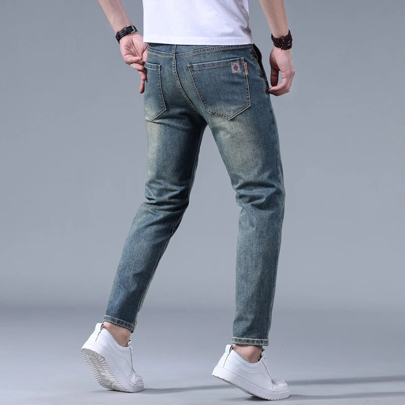 Jean extensible pour hommes, Denim extensible
