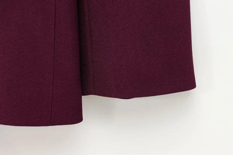 TRAF femmes printemps nouveau costume décontracté ensemble double