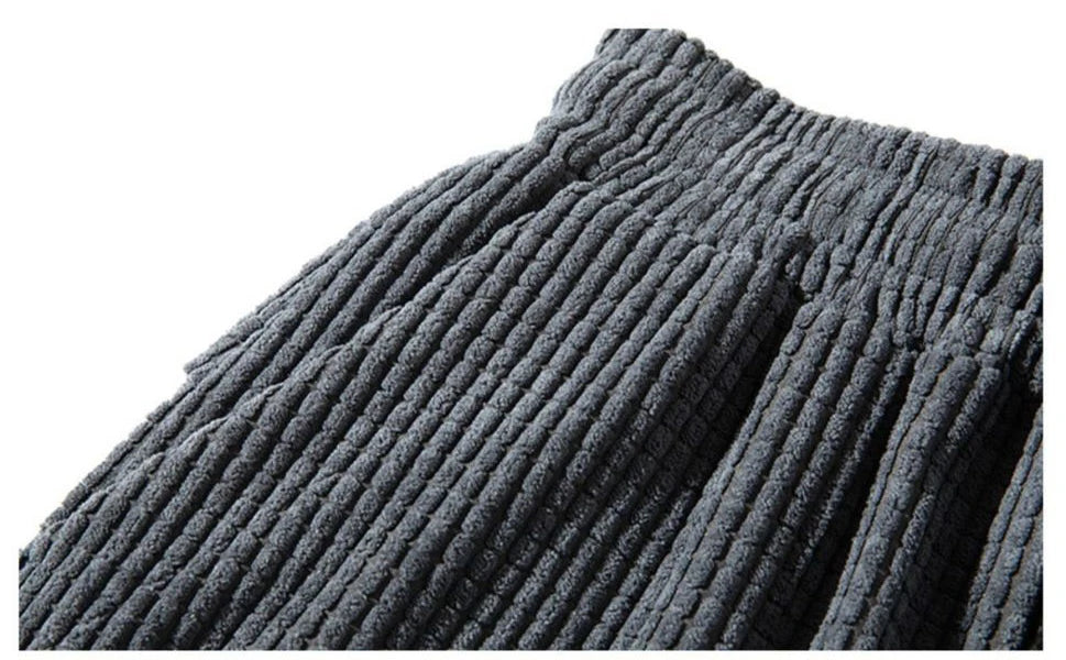 Baggy velours côtelé survêtement pantalon hommes Tech polaire pantalons de survêtement homme automne hiver décontracté sarouel mâle Sport pantalon thermique