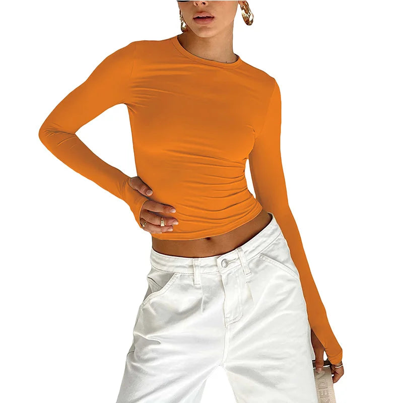 Ashion – chemise à manches longues et col rabattu, pour homme et femme