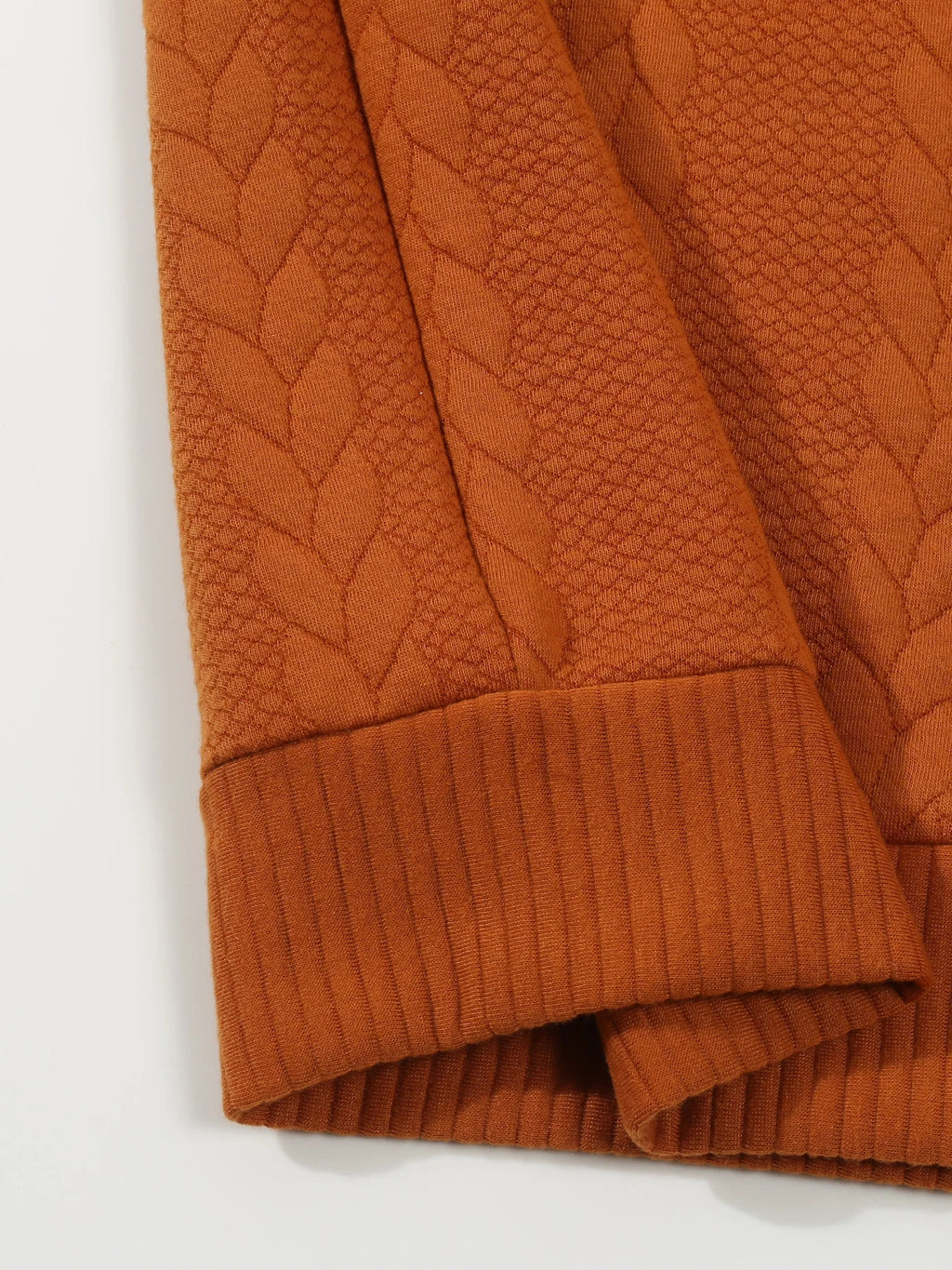 Autumn men's new round neck jacquard checkered high-end