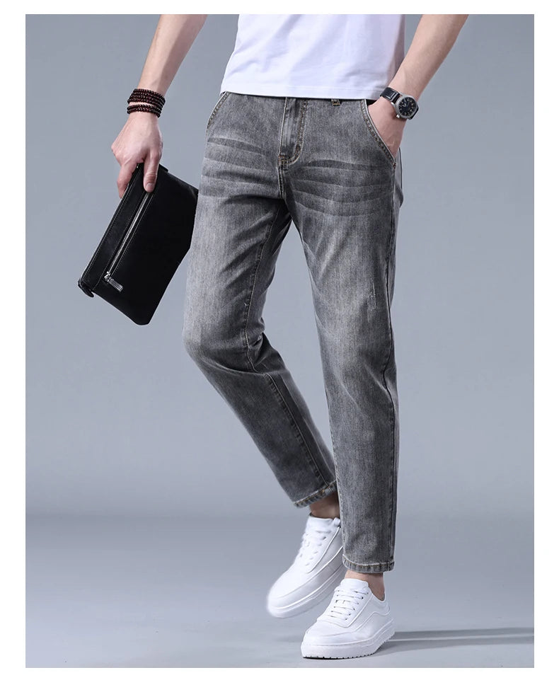 Jean extensible pour hommes, Denim extensible