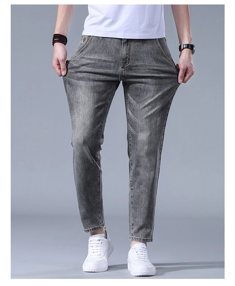 Jean extensible pour hommes, Denim extensible
