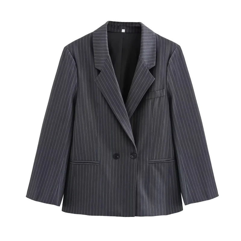 Veste de costume ample pour les femmes
