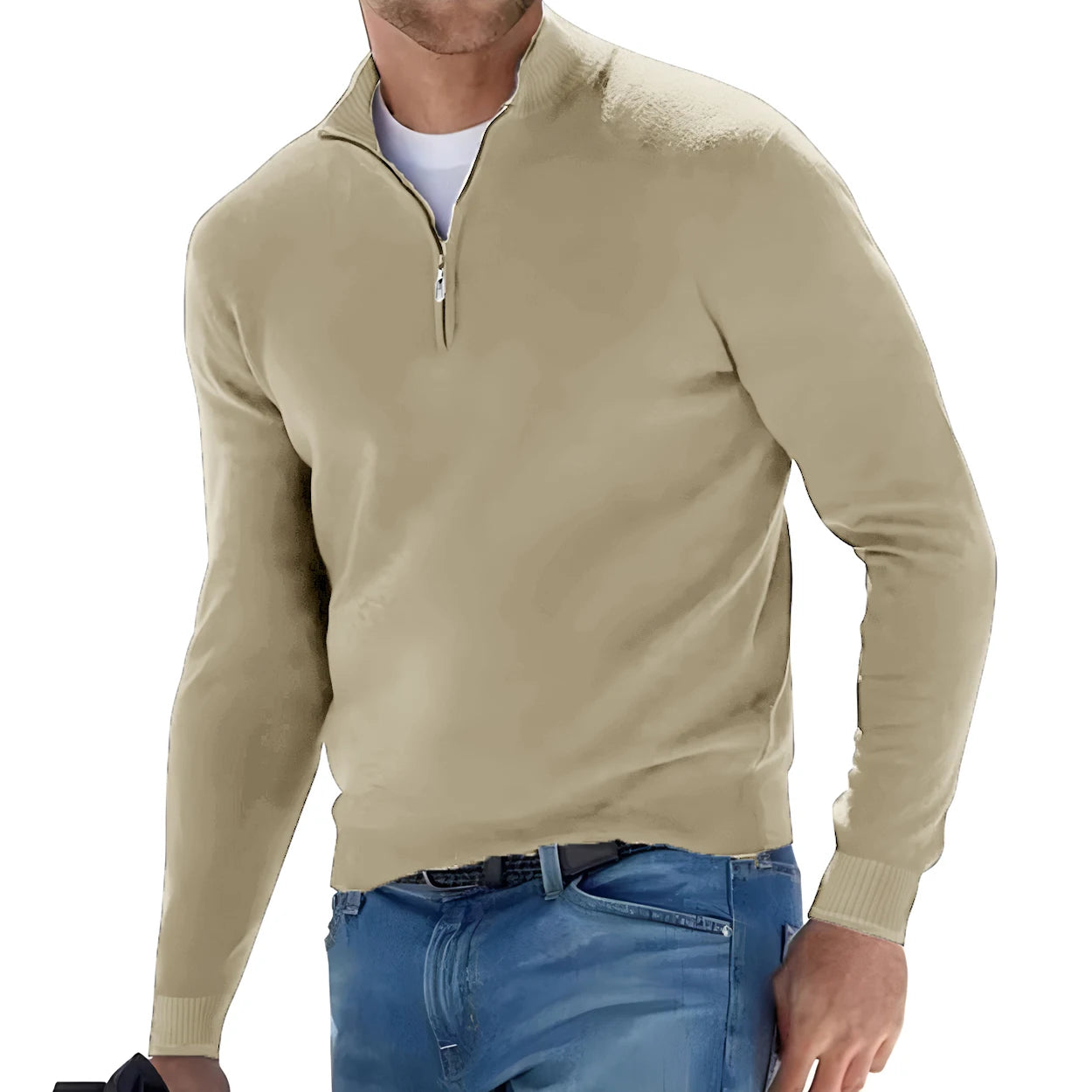 Pull à manches longues pour hommes