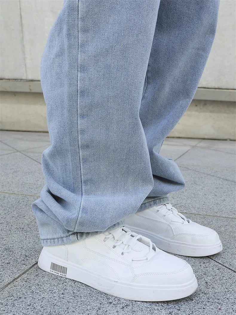 Jean Baggy à Jambes Larges pour Homme