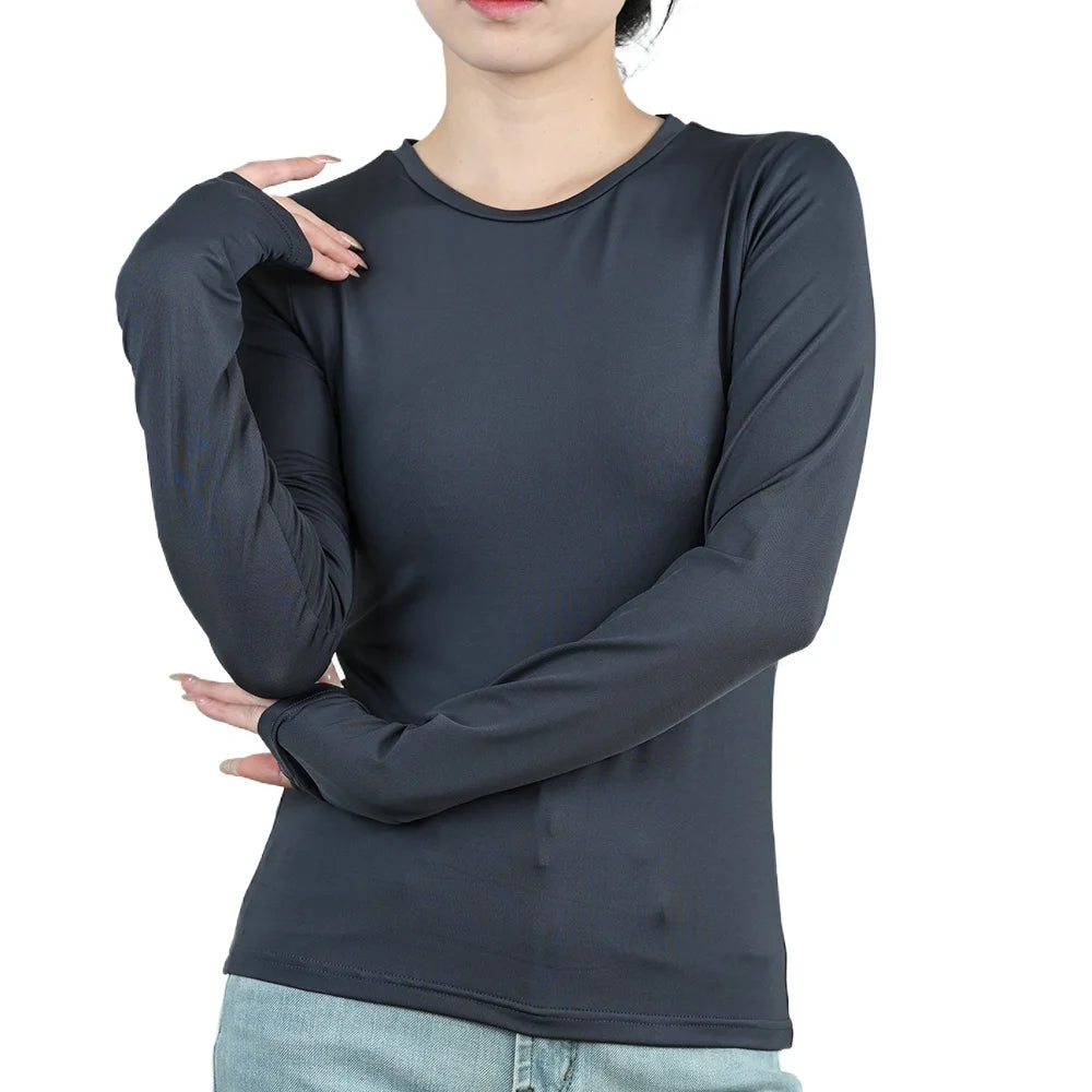 T-shirt à manches longues pour femmes