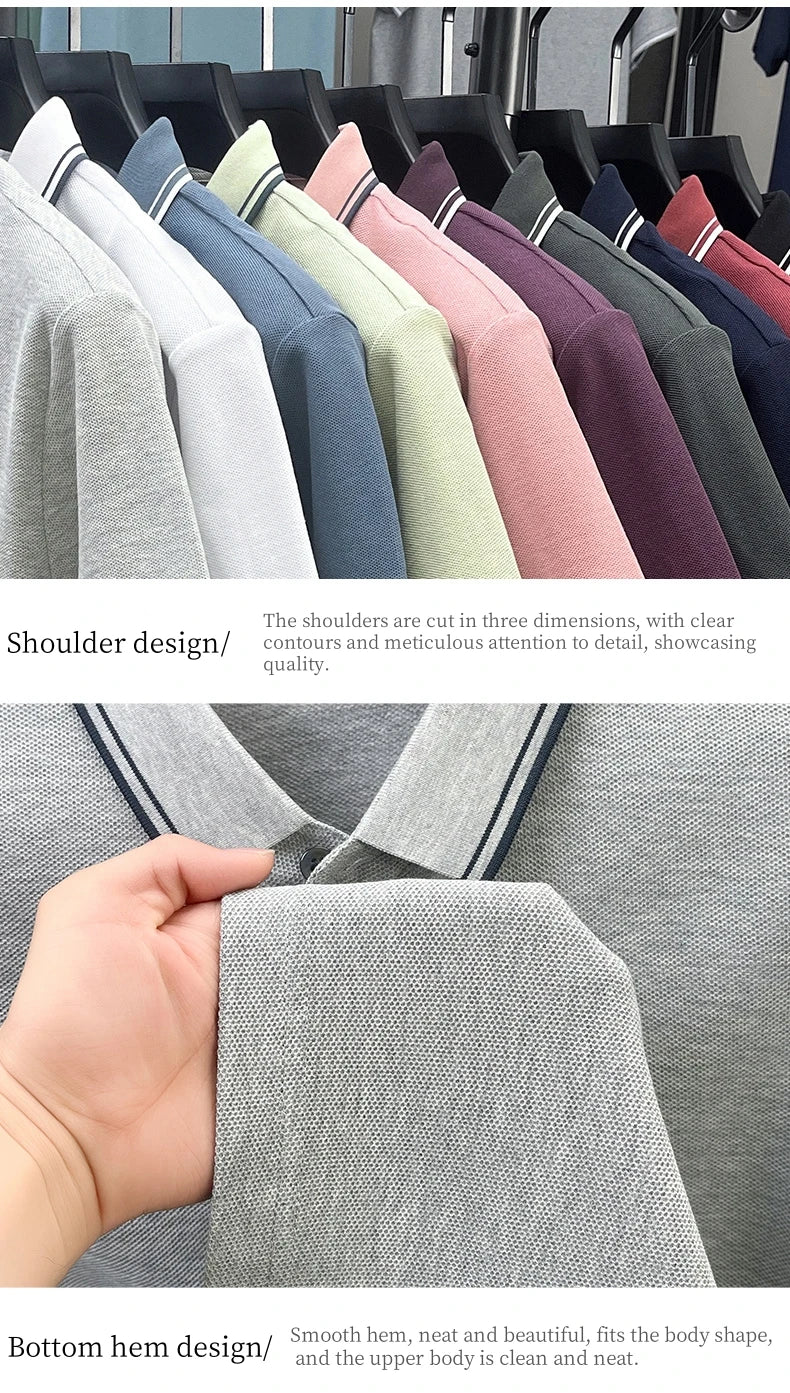 new men's polo shirt business