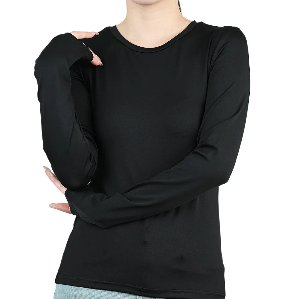 T-shirt à manches longues pour femmes