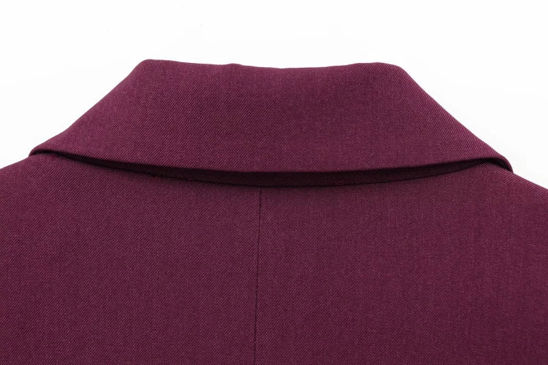 TRAF femmes printemps nouveau costume décontracté ensemble double