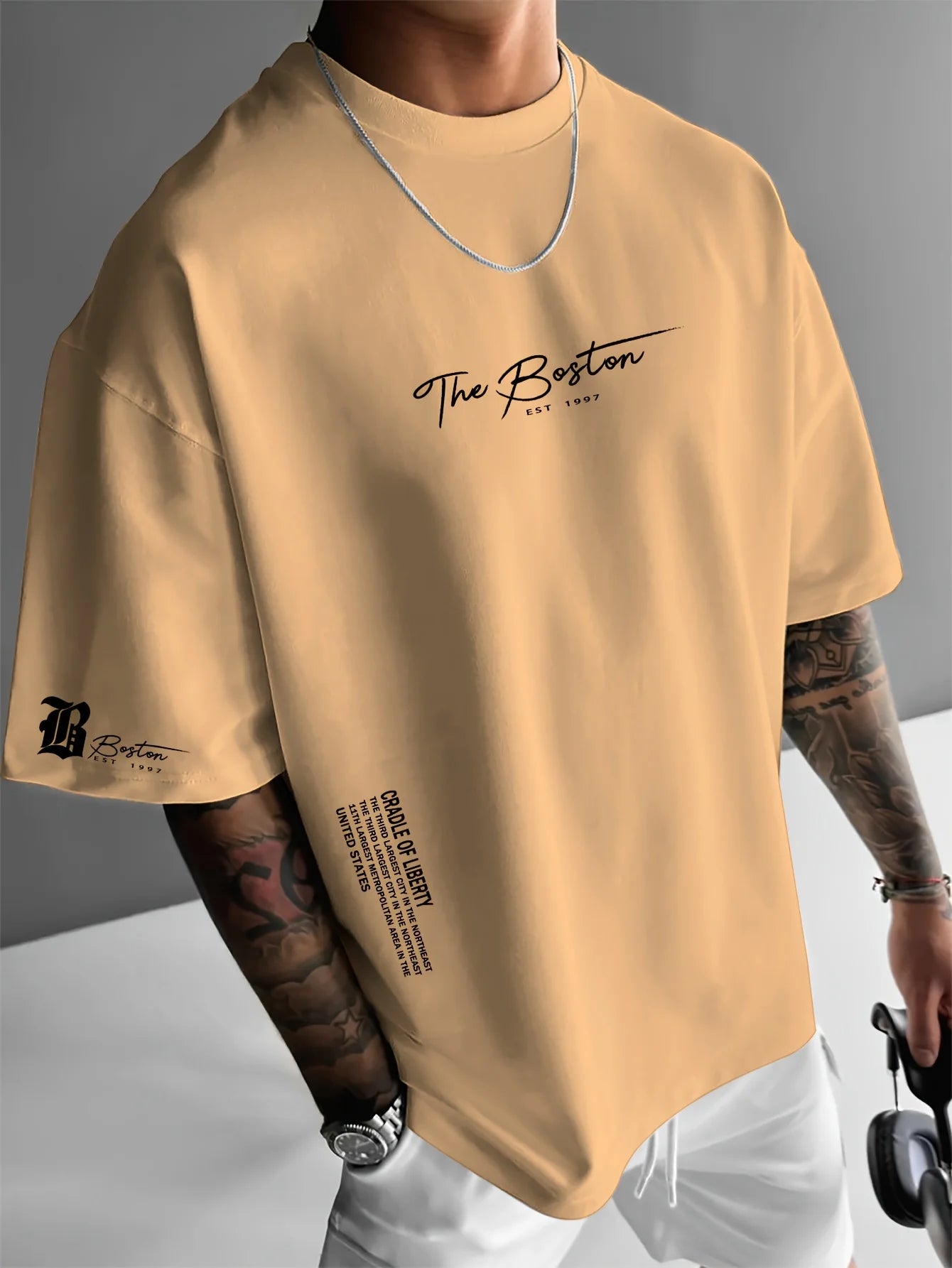 Hommes d'été 100 coton  T-shirt