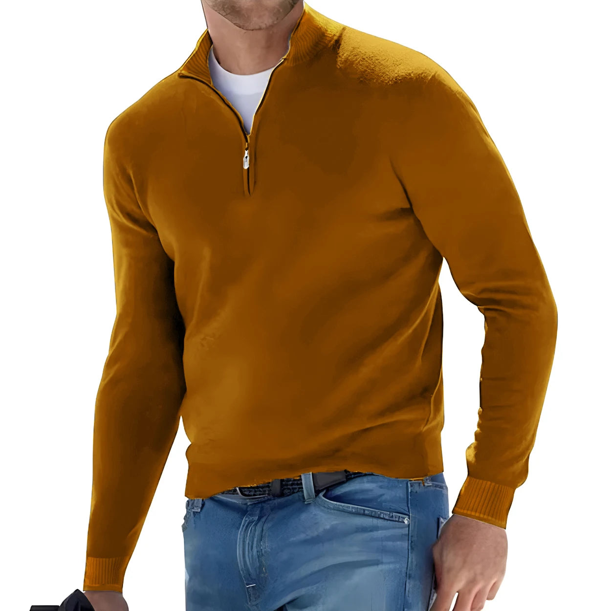 Pull à manches longues pour hommes